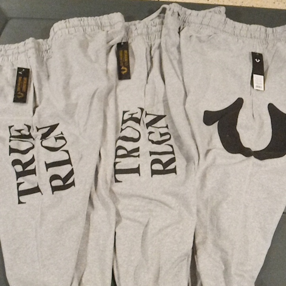 Brand new men's true religion Loungewear